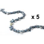 5 x 20" 75EXL OREGON Chainsaw Chains for Stihl MS360, MS361, MS362, MS380, MS381